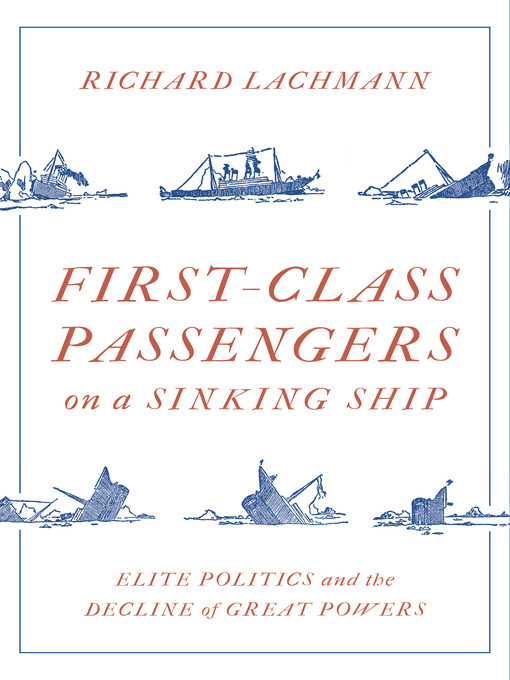 Title details for First Class Passengers on a Sinking Ship by Richard Lachmann - Available